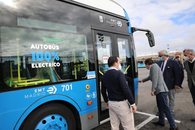 Madrid new electric buses
